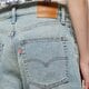 Női rövidnadrágok LEVI'S RÖVIDNADRÁG BAGGY DAD JORT 000mj-0002 szín: kék