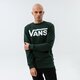 Férfi pulóver VANS PULÓVER MN VANS CLASSIC CREW II vn0a456a4cl szín: zöld