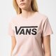 Női póló VANS PÓLÓ WM FLYING V CREW TEE vn0a3up4yrr1 szín: rózsaszín