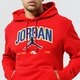 Férfi pulóver JORDAN PULÓVER KAPUCNIS M J JMPMN FLC PO da7184-687 szín: piros