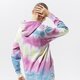 Női pulóver VANS PULÓVER KAPUCNIS WM SPIRALING HOODIE ORCHID vn0a5asm0fs1 szín: multicolor