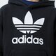 Gyerek pulóver ADIDAS TREFOIL HOODIE JUNIOR BOY dv2870 szín: fekete