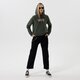 Női pulóver VANS PULÓVER KAPUCNIS FLYING V FT BOXY HOODIE vn0a4bg37wj1 szín: zöld