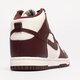 Női sportcipők NIKE DUNK HIGH  dd1869601 szín: bordó