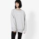 Női pulóver ADIDAS PULÓVER COEEZE SWEAT COEEZE du7194 szín: szürke