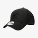 Férfi baseball sapka NEW ERA SAPKA FEATHER PERF 9FORTY NY YANKEES NEW YORK YANKEE 11871531 szín: fekete