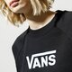 Női pulóver VANS PULÓVER WM FLYING V FT BOXY CREW BLACK vn0a47thblk1 szín: fekete