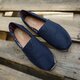 Férfi slip-onok TOMS ALPARGATA NL 10000866 szín: sötétkék