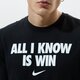 Férfi póló NIKE PÓLÓ "ALL I KNOW IS WIN" NBA dd0773-010 szín: fekete