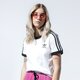 Női póló ADIDAS PÓLÓ 3 STR TEE ed7483 szín: fehér