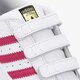 Gyerek sportcipők ADIDAS SUPERSTAR CF I  bz0420 szín: fehér