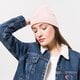 Női téli sapka LEVI'S SAPKA SLOUCHY BEANIE - TONAL BATWING 38141-0099 szín: rózsaszín