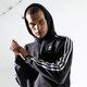 Férfi pulóver ADIDAS PULÓVER 3-STRIPES HZ ed6050 szín: fekete