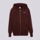 Női pulóver NIKE PULÓVER CIPZÁRAS W NSW PHNX FLC FZ OS HOODIE dq5758-654 szín: bordó