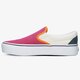 Női tornacipők VANS UA CLASSIC SLIP-ON PLATFORM vn0a3jezwvy1 szín: rózsaszín