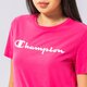 Női póló CHAMPION PÓLÓ CREWNECK PÓLÓ 114911ps025 szín: rózsaszín