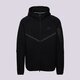 Férfi pulóver NIKE PULÓVER KAPUCNIS M NK TCH FLC FZ WR HOODIE hv0949-010 szín: fekete