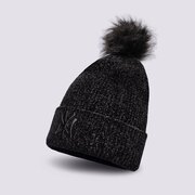 NEW ERA SAPKA WMNS BOBBLE BEANIE NYY BLK NEW YORK YANKEES BL