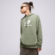 NEW BALANCE PULÓVER KAPUCNIS ESSENTIALS STACKED
