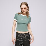 LEVI'S PÓLÓ GRAPHIC RINGER MINI TEE GREENS