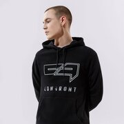 CONFRONT PULÓVER KAPUCNIS LOGO HOODY BLACK 