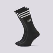 ADIDAS ZOKNI 3-PACK SOLID SOCKS HIGH CREW