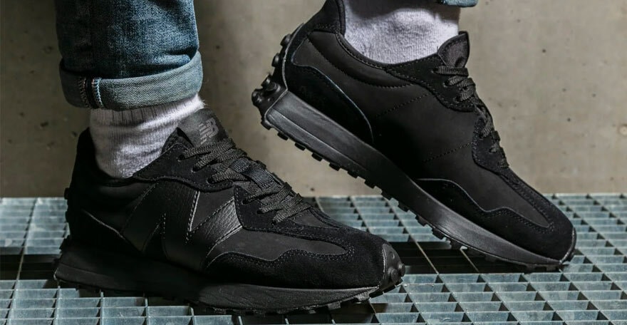 FEKETE NEW BALANCE CIPŐK