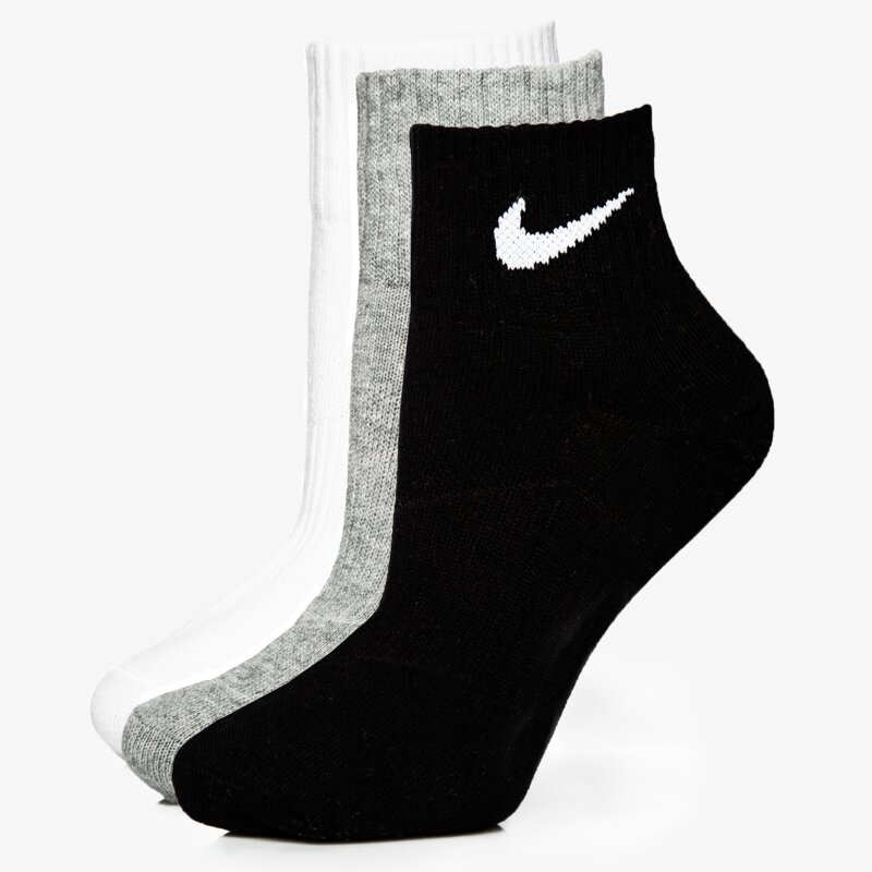 NIKE ZOKNI 3PPK QUARTER MIX