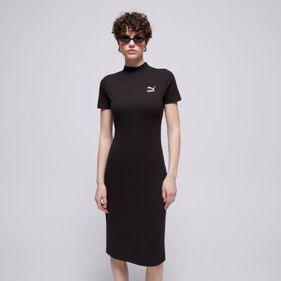 Puma Női Ruha Classics Ribbed Fekete EUR M