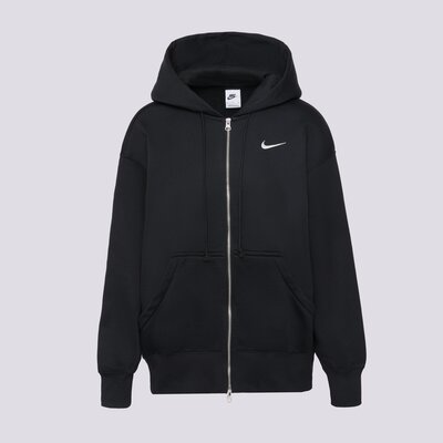 Nike Pulóver Cipzáras W Nsw Phnx Flc Fz Os Hoodie Phoenix Fekete EUR S