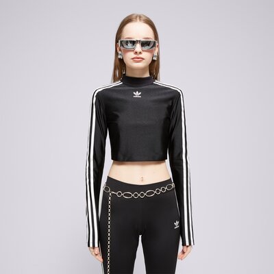 Adidas Top 3 S Cropped Ls Fekete EUR 34