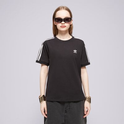 Adidas Póló 3 Stripe Tee Fekete EUR 34