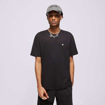 Champion Póló Crewneck Tee Fekete EUR XL