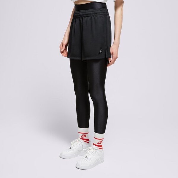 Rövidnadrág W Jordan Spt Mesh Short Sld Black/white Fekete EUR L