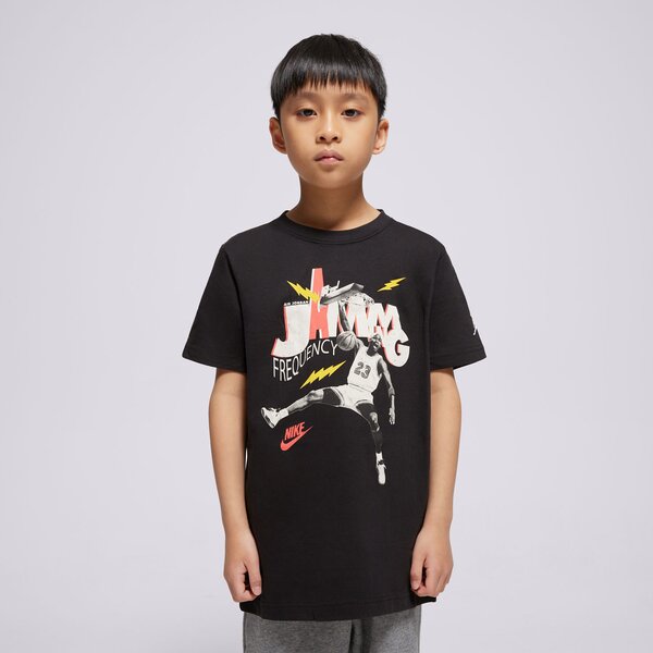 Jordan Póló Jdb Mj Jamming Ss Tee Boy Fekete EUR 132 - 147 cm