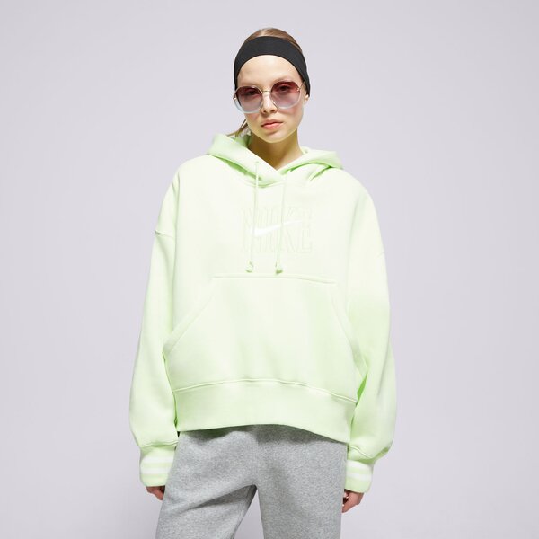 Nike Pulóver Kapucnis W Nsw Phnx Flc Oos Gx Po Hdy Zöld EUR S