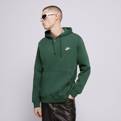 Nike Pulóver Kapucnis M Nsw Club Hoodie Po Bb Zöld EUR L