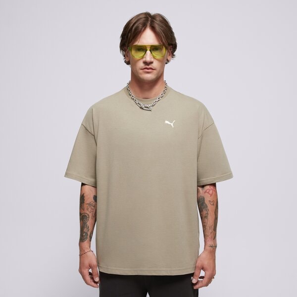 Puma Póló Wardrobe Ess Oversized Tee Bézs EUR XL