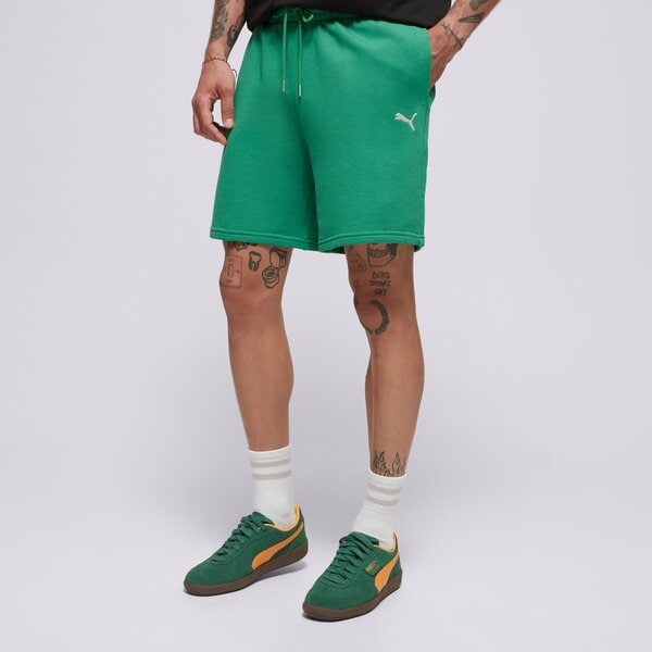 Puma Rövidnadrág Wardrobe Ess Relaxed Shorts 7&quot; Tr Zöld EUR L